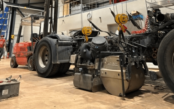Photo moteur poids lourds
